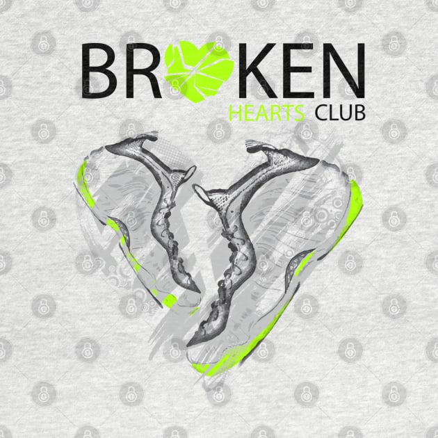 Favorite Laces Broken Hearts Club by DnaEliteDesigns